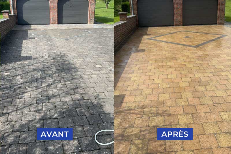 Nettoyage klinkers, pierre bleue … PROMICHELNETTOYAGE : Nettoyage des extérieurs en Belgique . Spécialisé en nettoyage et  traitement anti-mousse klinkers, pierre bleue, muret, terrasse … sur Braine-Le-Comte Nivelles, Namur … en Belgique
